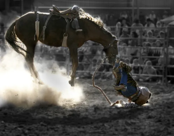 Cowboy buttato — Foto Stock