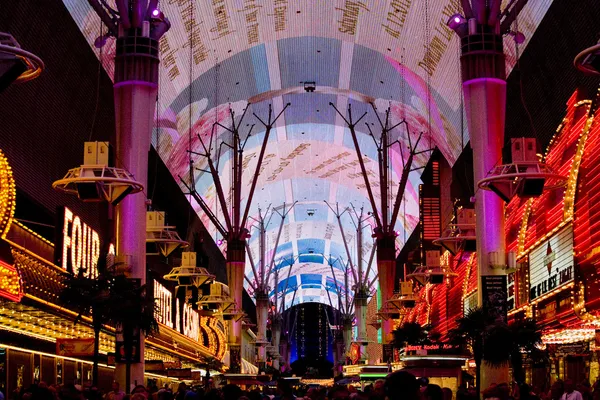 Freemont street — Zdjęcie stockowe