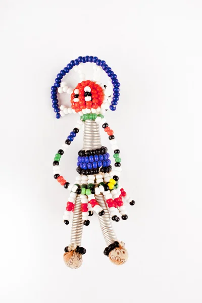 ตุ๊กตาลูกปัดแอฟริกาใต้ — ภาพถ่ายสต็อก