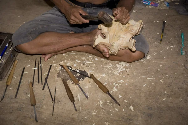 Holzschnitzerei — Stockfoto