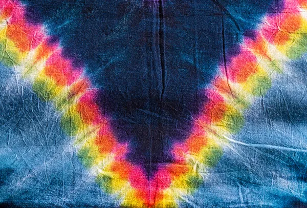 Krawatte färbt Hippie-Muster — Stockfoto