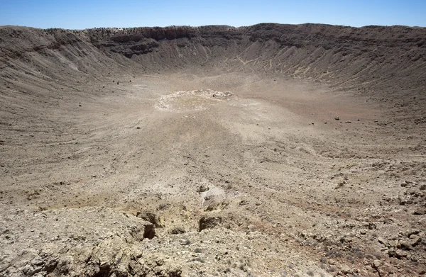 Meteor krater — Stockfoto