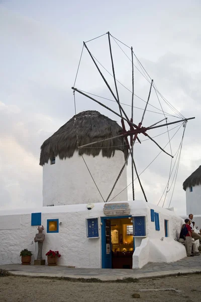 Mykonos Grecja sceny — Zdjęcie stockowe