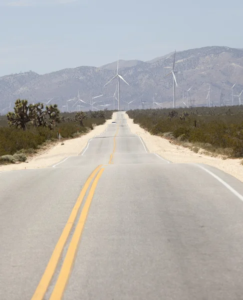 Mojave parque eólico — Fotografia de Stock