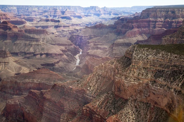Μακρινή θέα του Grand canyon — Φωτογραφία Αρχείου