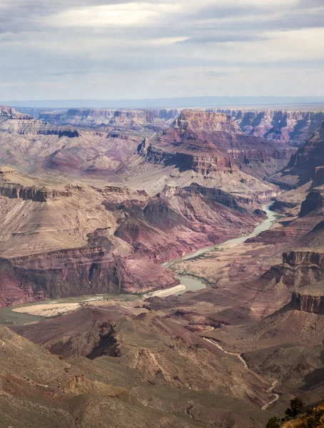 Μακρινή θέα του Grand canyon — Φωτογραφία Αρχείου