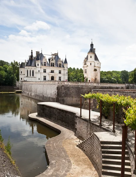 Château-de-chenonceau coté loire vallley — ストック写真