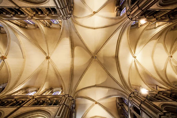 Dach der Kathedrale von Canterbury — Stockfoto
