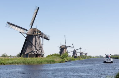 kinderdyk yel değirmenleri Hollanda