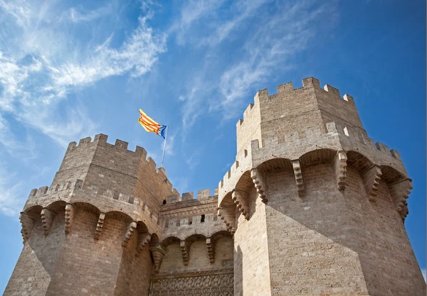 Fort at Valencia spain — Stock Photo, Image