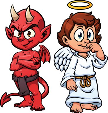 melek ve şeytan