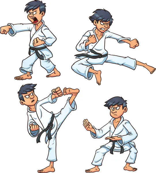 Karate — Stock Vector