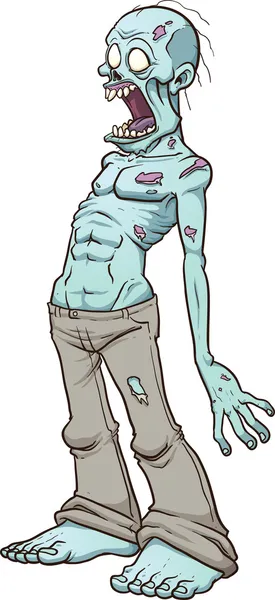 Cris zombie — Image vectorielle