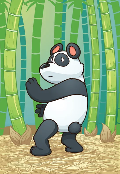Orso panda — Vettoriale Stock