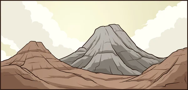 Sten berg — Stock vektor