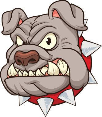 bulldog maskot