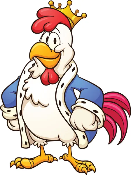 Kung kyckling — Stock vektor