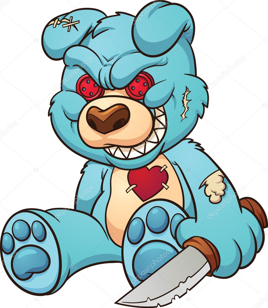 evil teddy bear