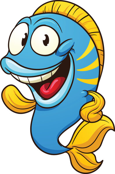 Cartoon fish