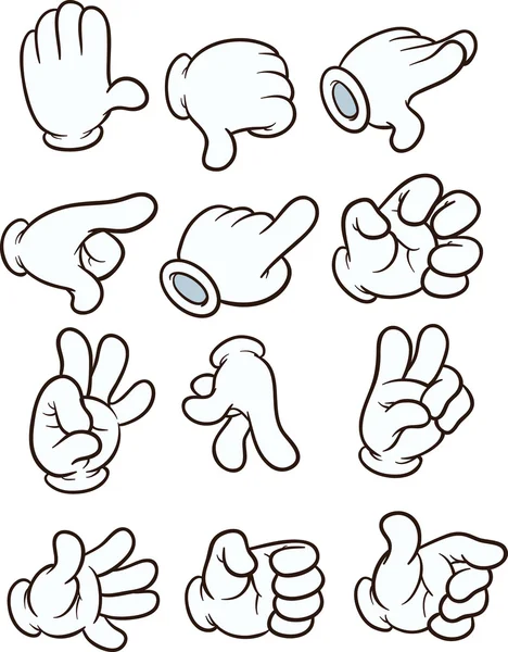 Manos de dibujos animados imágenes de stock de arte vectorial | Depositphotos Manos de dibujos animados imágenes de stock de arte vectorial | Depositphotos