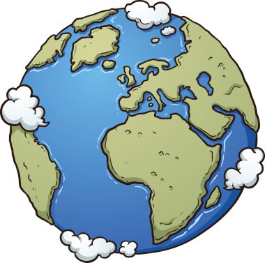 Cartoon Earth clipart