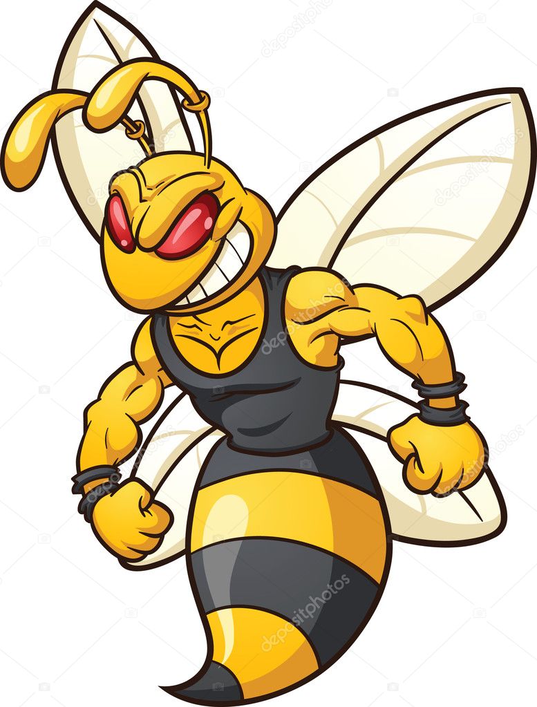 Wasp mascot