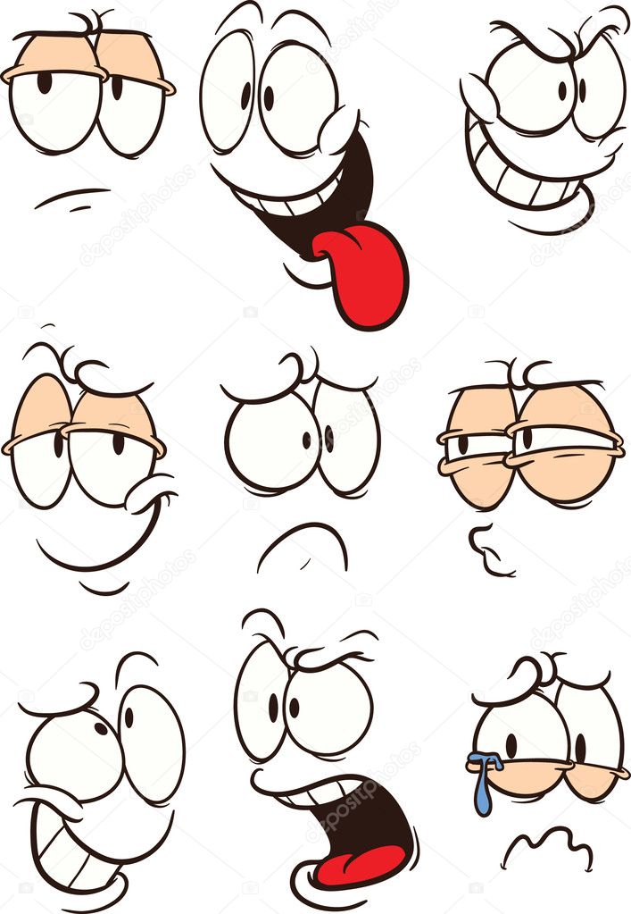 Cartoon faces