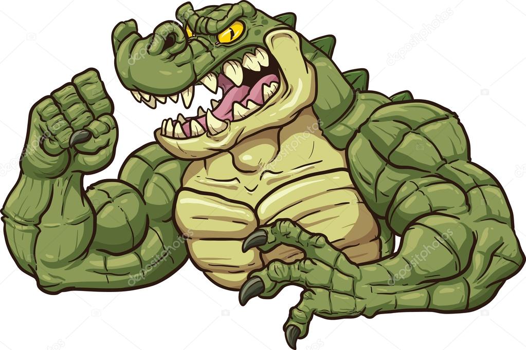 Alligator mascot
