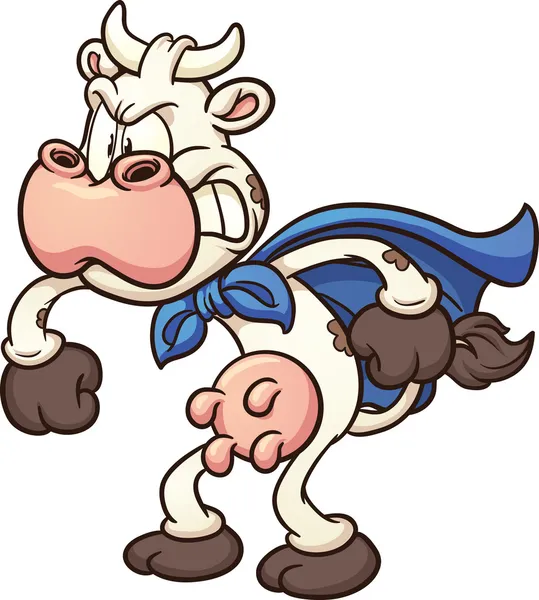 Super vache — Image vectorielle