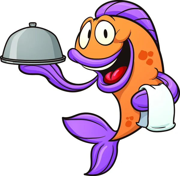 Cartoon fish — Stock Vector