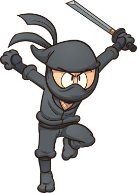 çalışan ninja