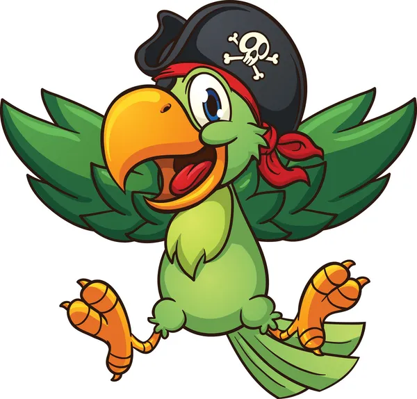 4 728 Pirate Parrot Vectors Royalty Free Vector Pirate Parrot Images Depositphotos