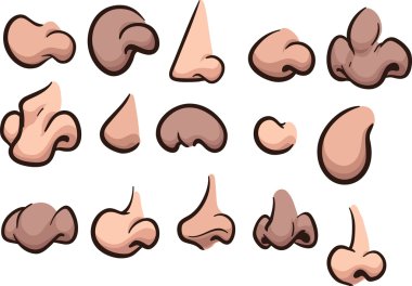 Cartoon noses