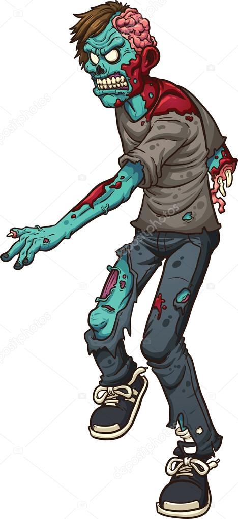 Walking zombie