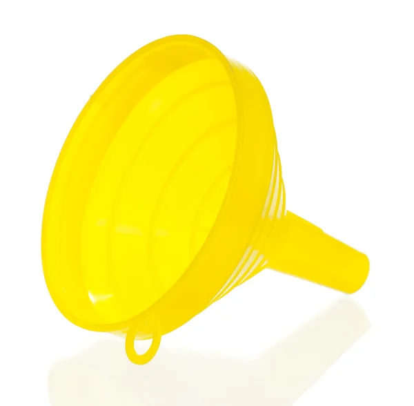 Embudo amarillo — Foto de Stock