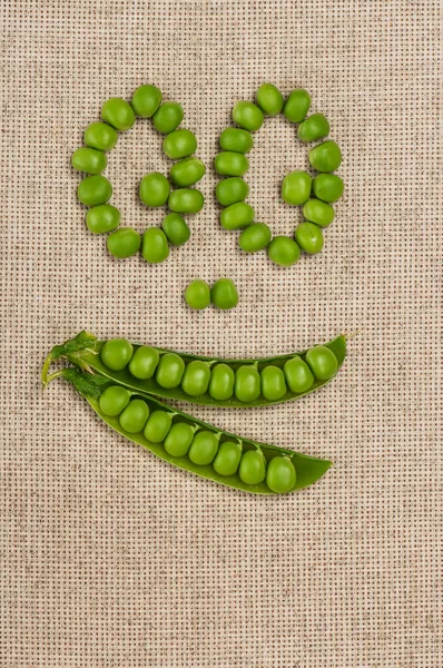 Green peas — Stock Photo, Image