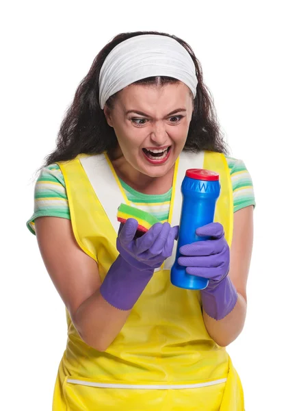 Young housewife — Stock Photo, Image