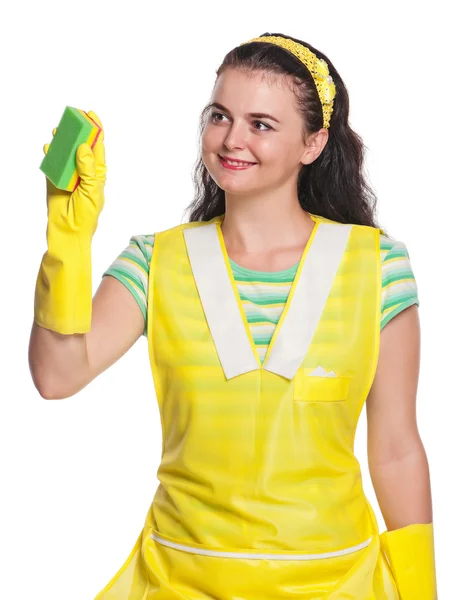 Young housewife — Stock Photo, Image