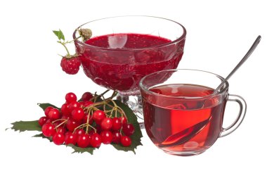 koyu kırmızı çay