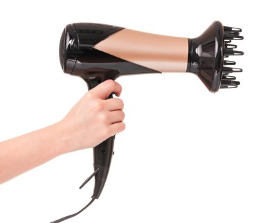 Saç kurutma makinesi.