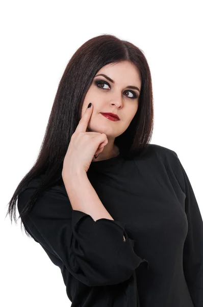 Confused witch — Stock Photo, Image