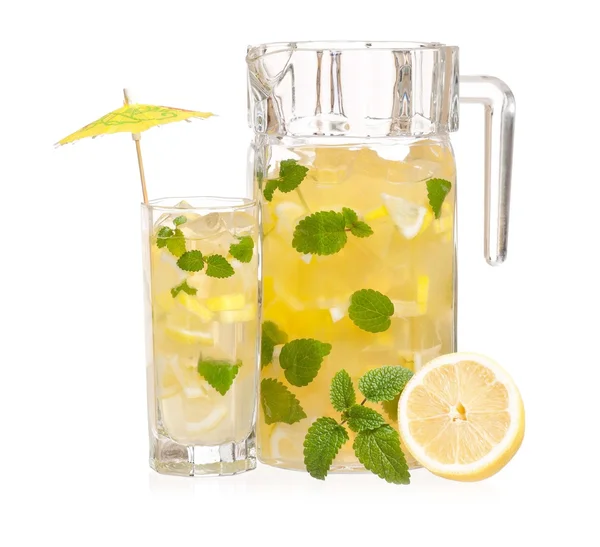 Limonata con menta — Foto Stock