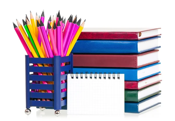 Bright writing-materials — Stock Photo, Image