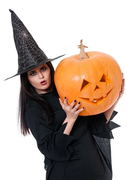 Young witch — Stock Photo, Image