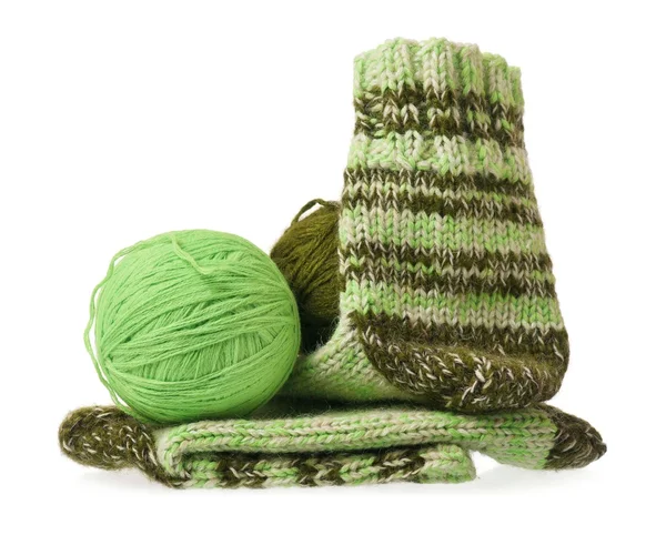 Knitted socks — Stock Photo, Image