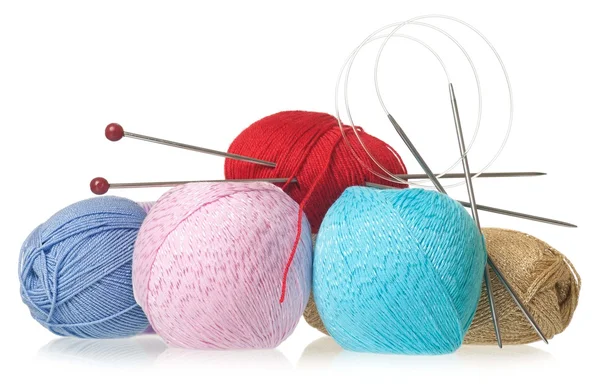 Threads for knitting — Stock Photo, Image