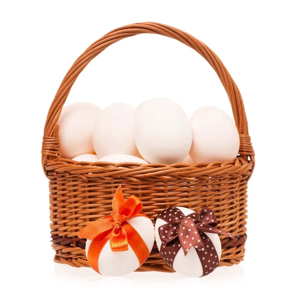 White eggs — Stock Photo, Image