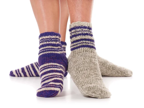 Knitted socks — Stock Photo, Image