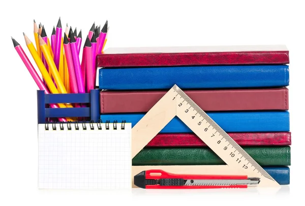 School writing-materials — Stock Photo, Image