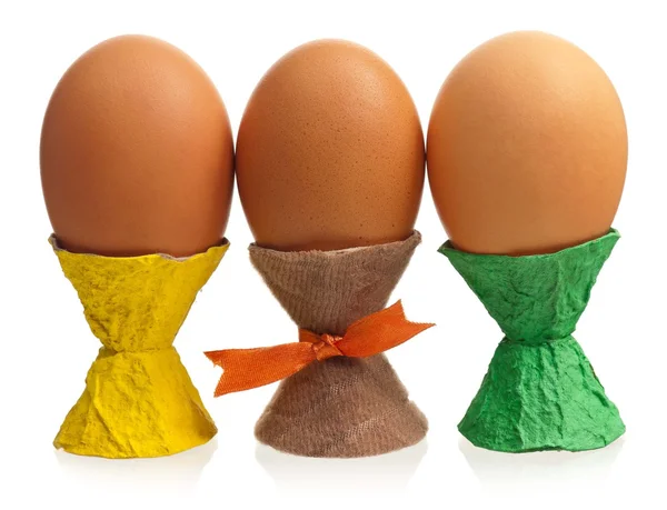 Žluté vejce — Stock fotografie